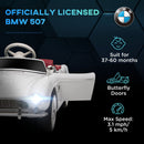 Macchina Elettrica per Bambini 12V con Licenza BMW 507 Bianca
