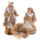 Set 3 Statuine Natalizie Natività in Resina