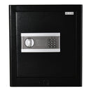 Cassaforte a Mobile Digitale a Batteria in Acciaio 38x31x42,7 cm  Nero