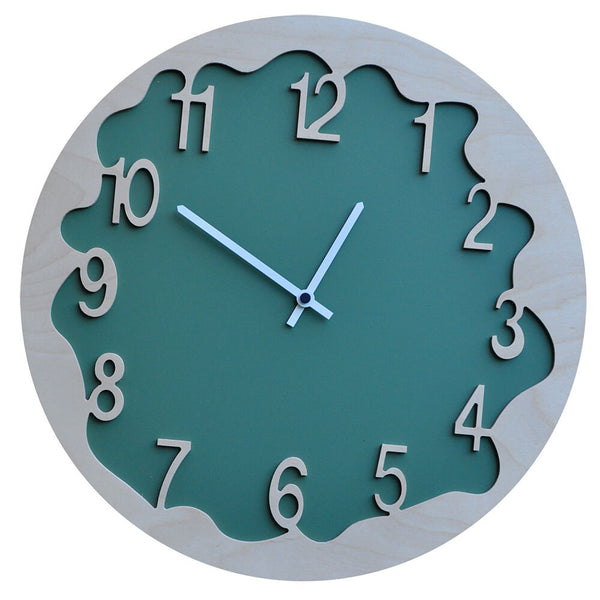 Horloge Murale Ronde 48Cm Pirondini Italia Ombre Vert acquista