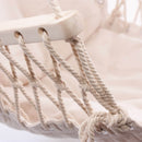 Amaca Poltrona Sospesa 95x50 cm in Cotone Beige