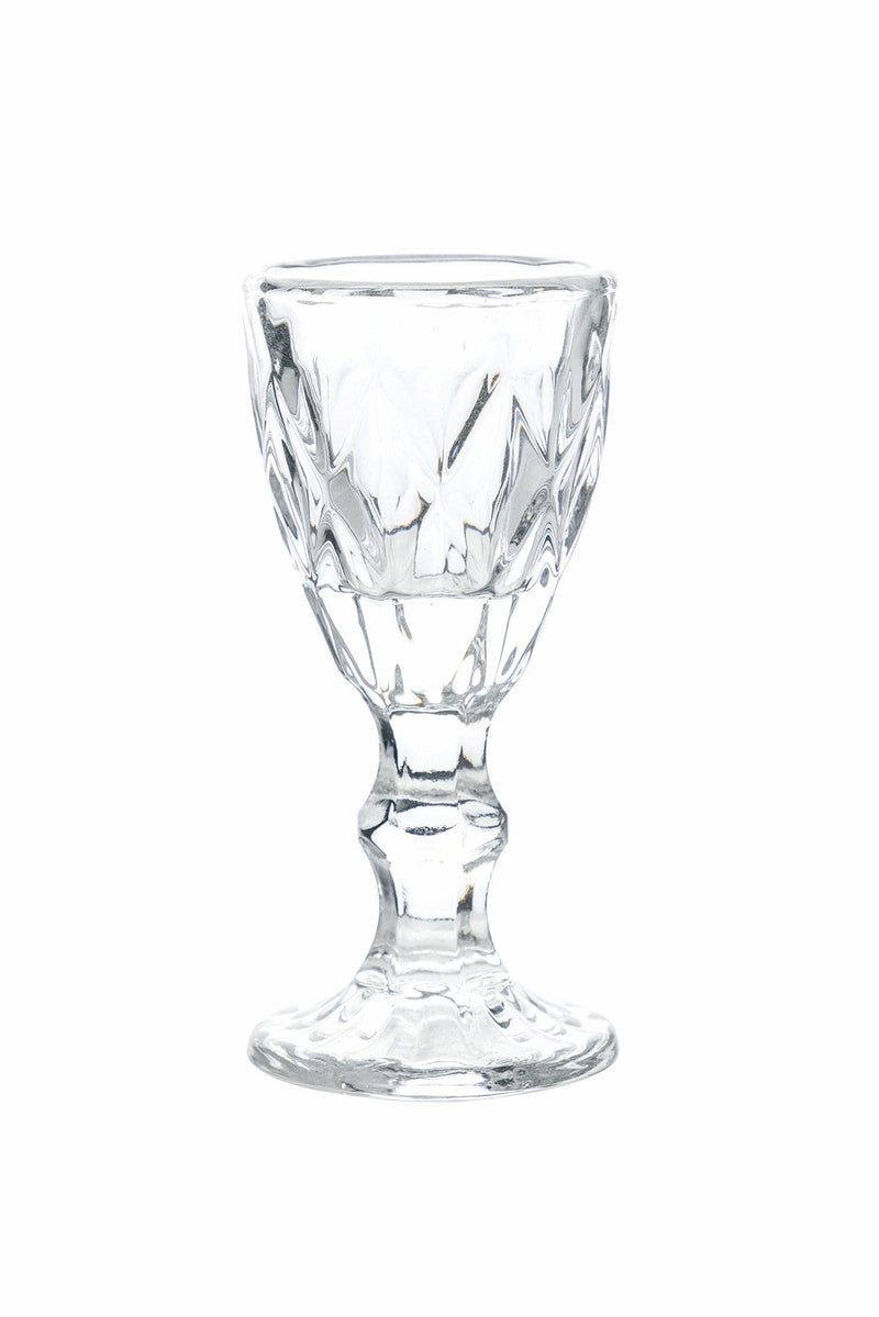 Set 6 Liquorini Trasparenti in Vetro 45 ml Villa d'Este Home Tivoli Prisma