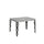 Table Extensible 120-204x80x77 cm Karamay Ciment et Anthracite
