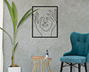 Pannello da Muro Simply Face 50,5x1,3x61 cm in Ferro 