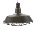 Lampadario Industry Ø46x32 cm in Ferro