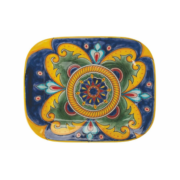 Piatto Rettangolare 38x30,5x3,5 cm in Dolomite VdE Tivoli 1996 Scilla acquista