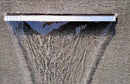 Lama d’Acqua Effetto a Cascata per Piscina o Laghetto 120x14xH12 cm in Acciaio Inox Lucido