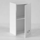 Pensile cucina 30x32x72H cm con anta bianco frassinato