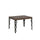 Table extensible 120-204x80x77 cm Karamay Noyer et Anthracite