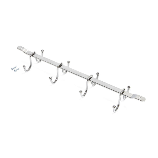 acquista Emuca Cintre en Verre pour Supra Cabinet Emballage 1 Pièce Acier Chromé Brillant