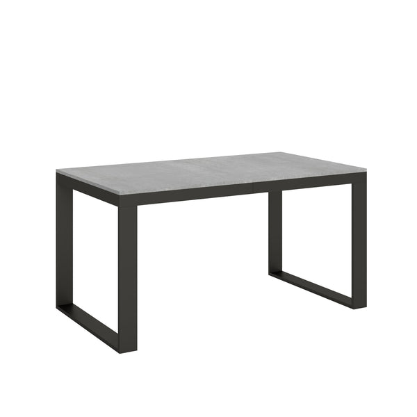 prezzo Tavolo Allungabile 160-420x90x77 cm Tecno Evolution Cemento