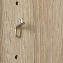 Libreria 5 Ripiani 60x30x189 cm in Legno MDF Naturale