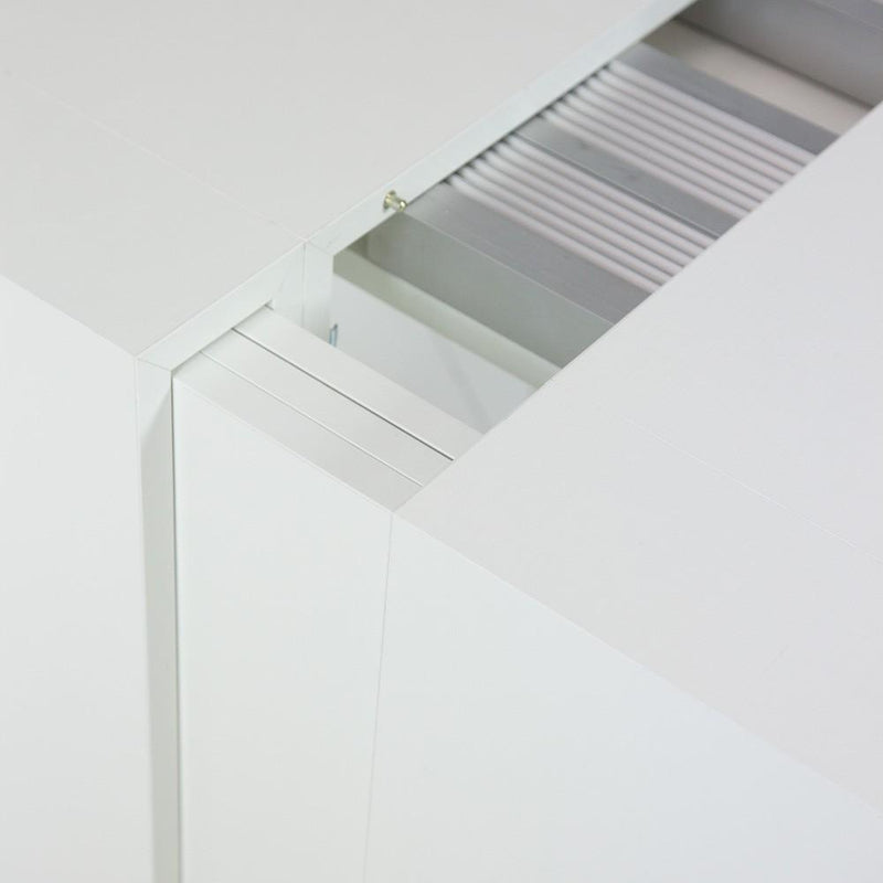 Consolle Allungabile in Legno H79x46x74,5/286cm Itamoby Inside Bianco Lucido Classica