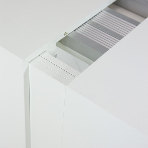 Console extensible en bois H79x46x74,5/286cm Itamoby Inside White Ash Classic prezzo