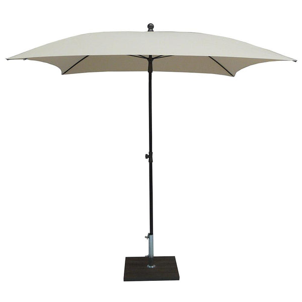online Parasol de jardin 200x200 cm Mât Acier Ø27 mm Maffei Kronos Ecru