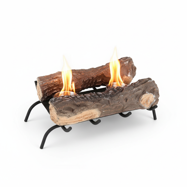 sconto Brasero Bioéthanol 2 Brûleurs 44x31x11cm Vannini Noir