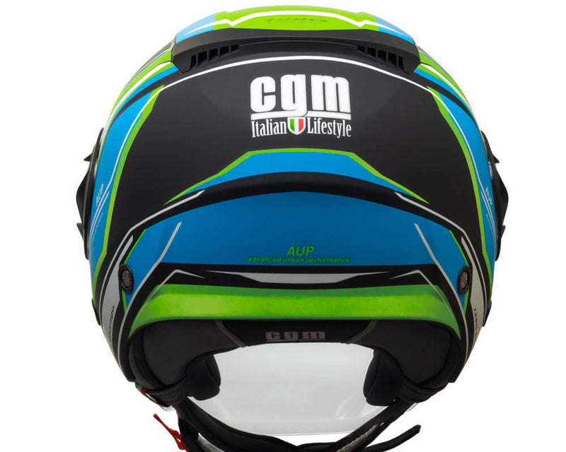 Casco Jet per Scooter Visiera Lunga CGM Chicago 129G Nero Opaco Varie Misure