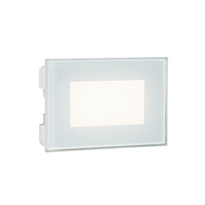 sconto Lampe de Marqueur de Marche LED Rectangulaire Encastrée au Mur 3W 4000K Blanc Sovil