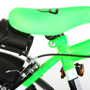 Bicicletta per Bambini 14" Stabilizzatori e Freni Caliper Verde   