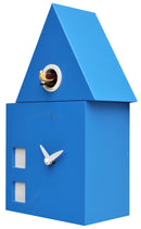 Orologio a Cucù da Parete 18x30x11cm Pirondini Italia H/2 Blu