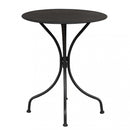 Tavolo Bristol Ø60x71h cm in Acciaio Antracite