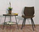 Vasetto Industry Singolo 19x15x48 cm in Ferro Marrone
