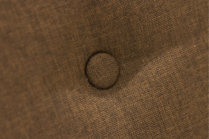 Baule Cassapanca Pouf Contenitore in Polyestere Soriani Marrone