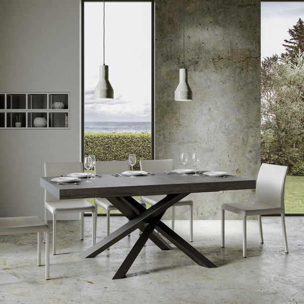 Tavolo 180x90x77 cm Volantis Fix Cemento online