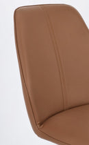 Set 4 Sedie 44x62x88h cm Maxwell Pu Cognac 