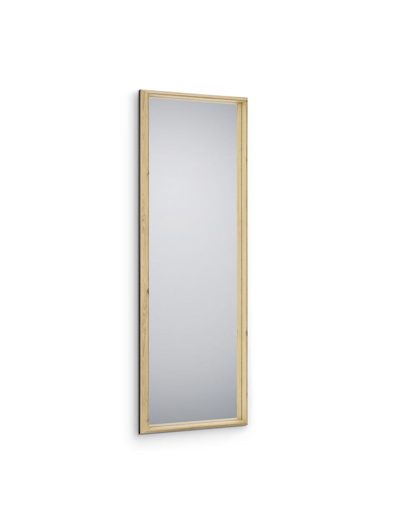 Specchio da Parete 50x150x6 cm in Legno Abbie Quecia