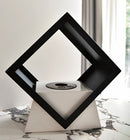 Camino a Bioetanolo da Tavolo 35,2x20x36,5 cm Vannini Rubik Nero
