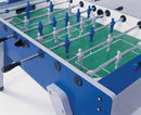 Calciobalilla in Mdf Blu con Aste Rientranti Garlando G-2000 Weatherproof