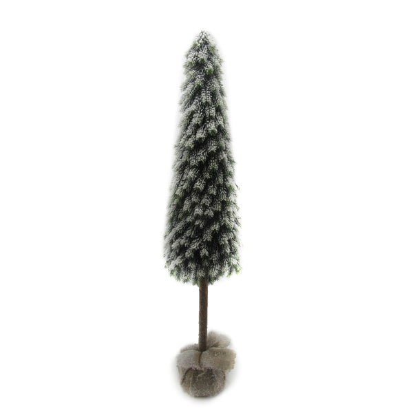 Sapin de Noël Artificiel H122cm Cône Enneigé Vert online