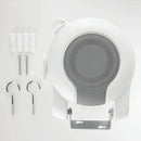 Stendibiancheria Salvaspazio Estendibile Max 15 m Bianco e Grigio