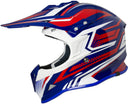 Casco Integrale per Moto Cross con Frontino CGM Freeway 601S Rosso