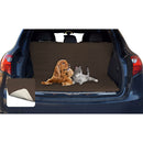 Salvabaule Auto per Cani Gatti Doubleface marrone/panna
