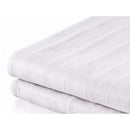 Coperta Termica Elettrica Matrimoniale 120W in Poliestere Bianco
