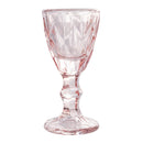 Set 6 Tazzine per Liquori Liquorini Prisma Provence in Vetro VdE Tivoli 1996 Viola