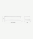 Tavolo Allungabile 174/264x90x76 cm in MDF Neal Bianco