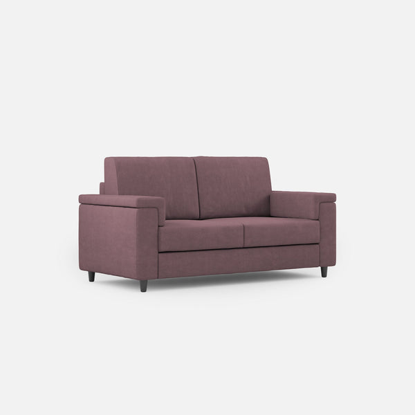 Divano 2 Posti 168x85x85 cm Marrak in Tessuto Prugna prezzo