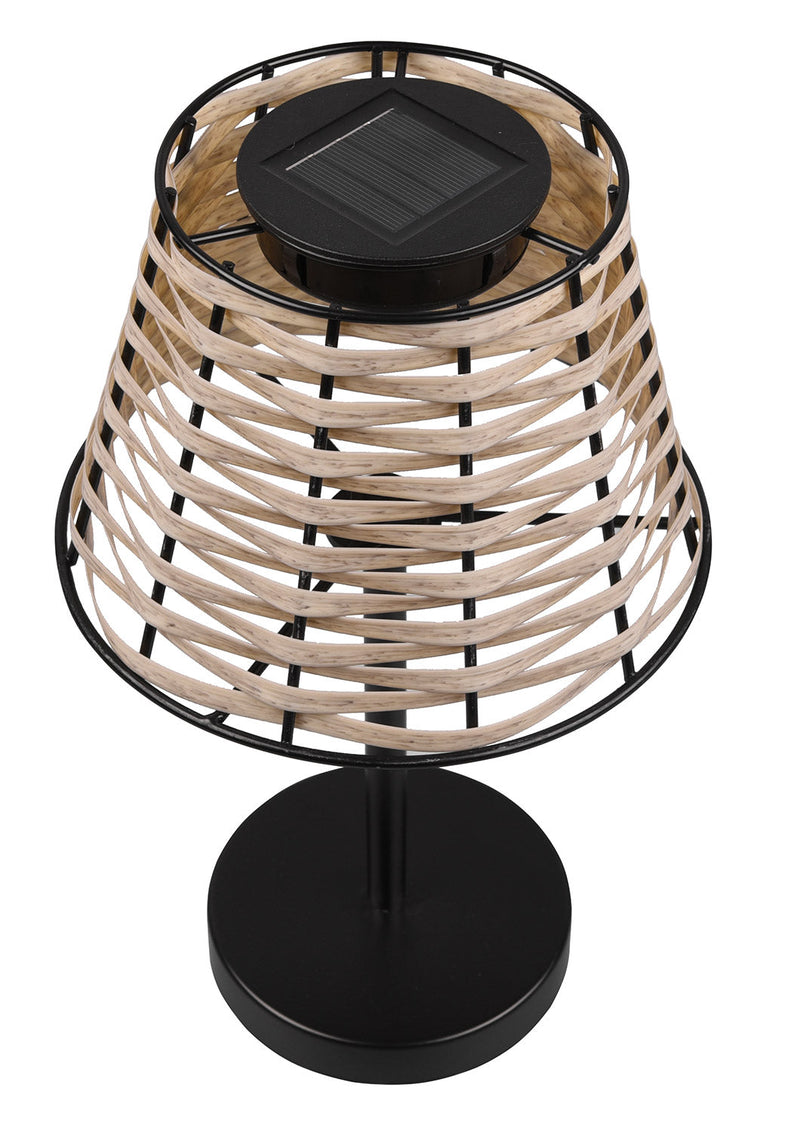 Lampada da Tavolo da Esterno a LED SMD in Metallo Nero Opaco