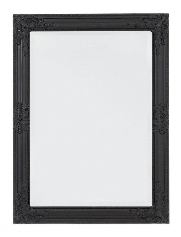 prezzo Miroir Miro avec cadre en bois noir mat 62x82