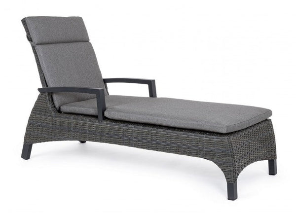 Lit bébé avec coussins Britton Anthracite en Aluminium prezzo