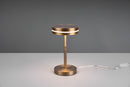 Lampada da Tavolo da Interno a LED SMD in Metallo Ottone anticato