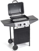 Barbecue a Gas GPL con Pietra Lavica 1 Fuoco Ompagrill 4936 Double