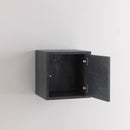 Pensile da Soggiorno 1 Anta 34x27x34 cm Specchio TFT Marte Pietra Blu