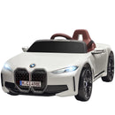 Macchina Elettrica per Bambini 12V con Licenza BMW I4 Bianca