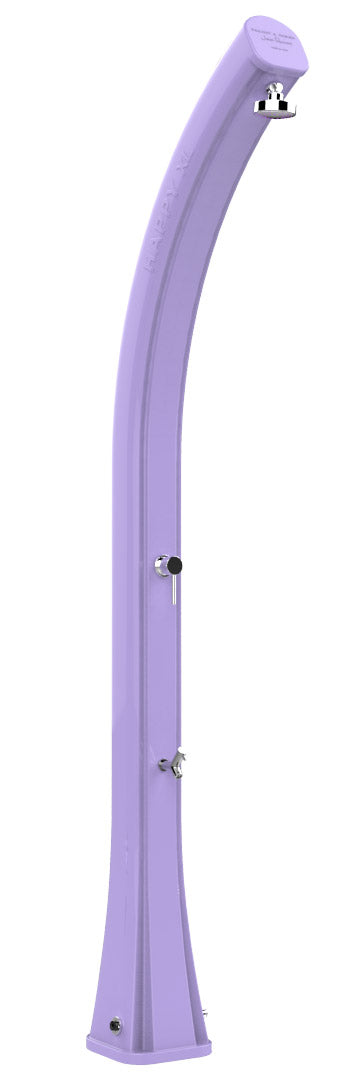 Doccia Solare da Giardino 35L Miscelatore e Lavapiedi Arkema Happy XL Viola sconto