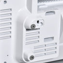 Stufa Elettrica da Parete 56x18,5x11,5 cm con Telecomando Bianco