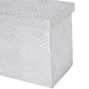 Cassetta Portautensili da 2 kg 50x15,5x20,5 cm con Chiusura a Chiave In Alluminio   